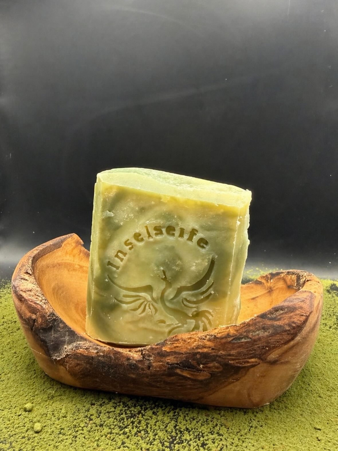 Grüne Sanftheit mit Kreide & Matcha