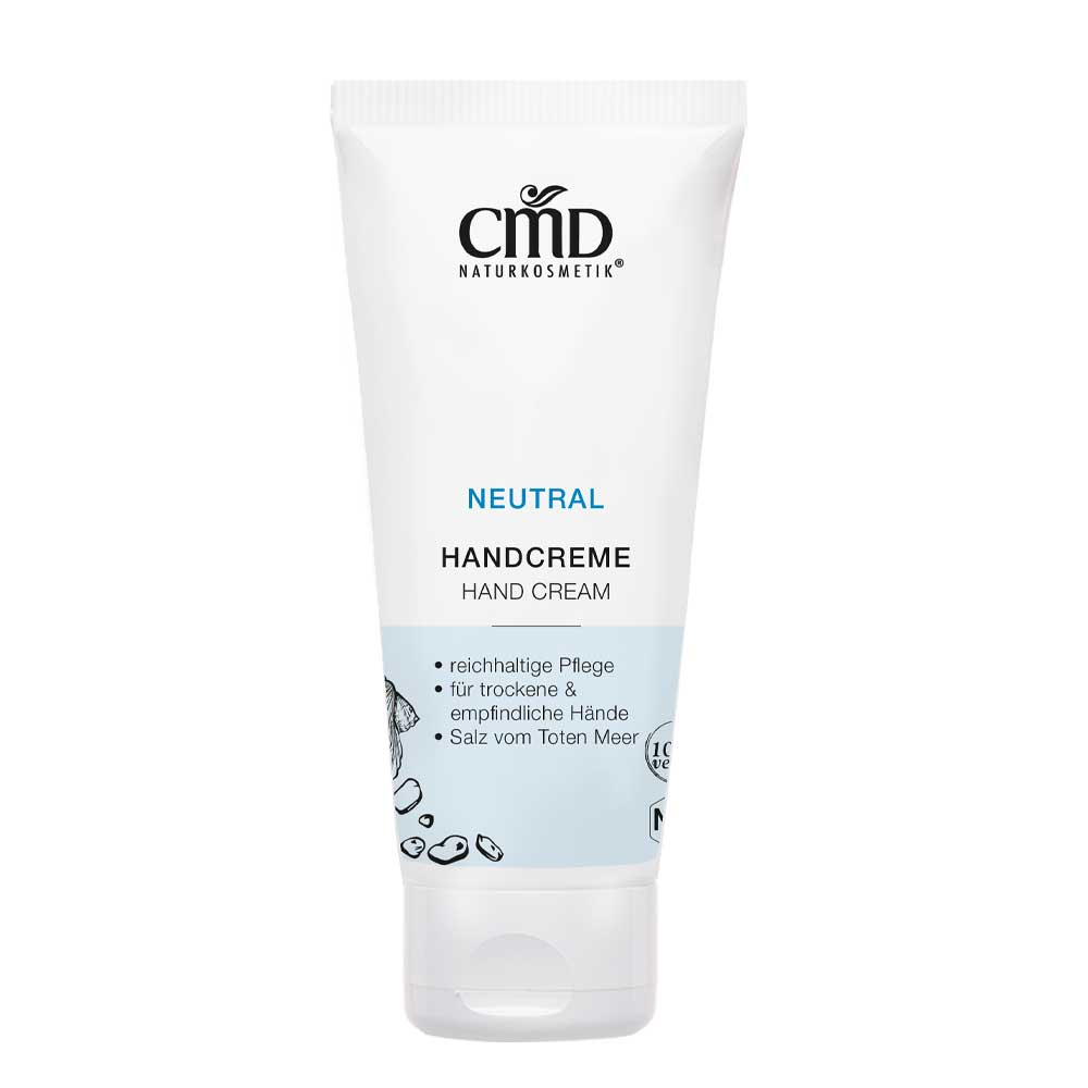 Neutral Handcreme mit Salz vom Toten Meer Neutral Handcreme mit Salz vom Toten Meer