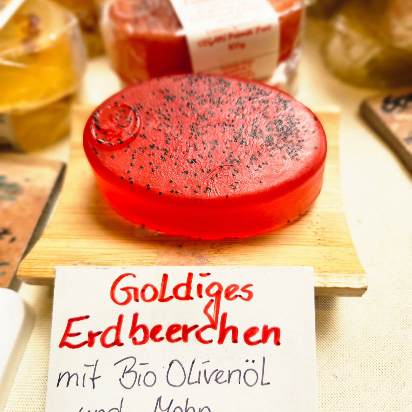 Goldiges Erdbeerchen