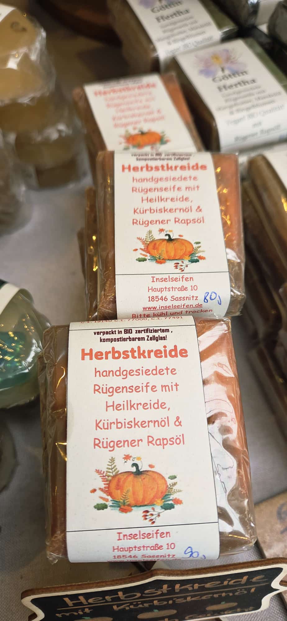 Herbstkreide mit Kürbiskernöl, Heilkreide & Rügener Rapsöl